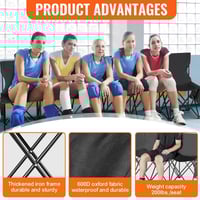 Foldable Sideline Bench