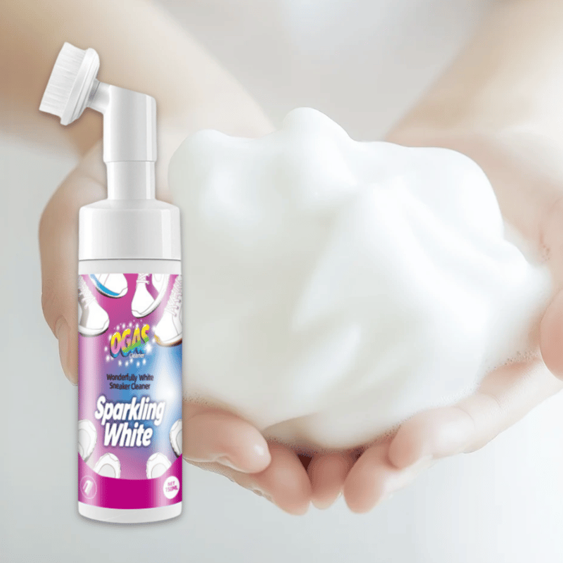 No-Wipe Foam White Shoe Cleaner