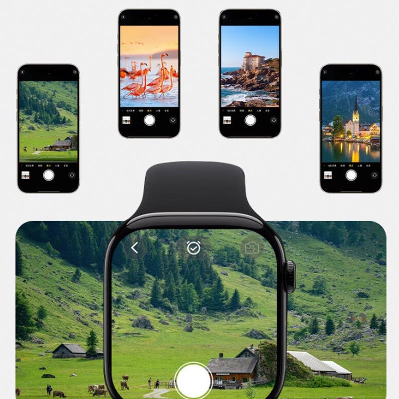Vielseitige Smart-AI-Uhr mit Touchscreen-Display