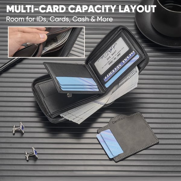 Men's Eagle Bifold Rfid Wallet