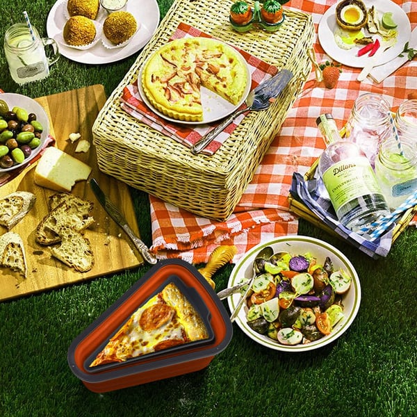 Faltbare Aufbewahrungsbox für Pizza