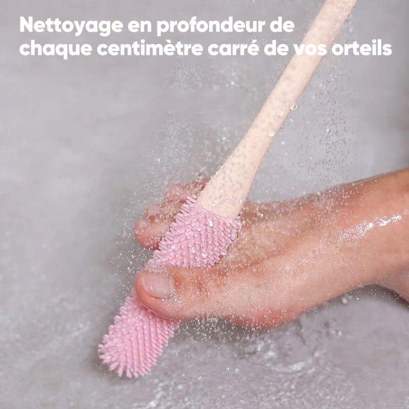 Brosse pour le lavage des pieds Brosse pour les doigts