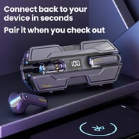 Semi-in-ear Design Wireless Headset