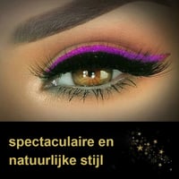 Waterdichte en herbruikbare eyeliner en wimpersticker