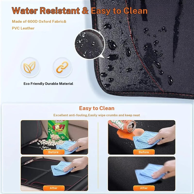 Sakerplus® Waterproof Fabric Car Seat Protector