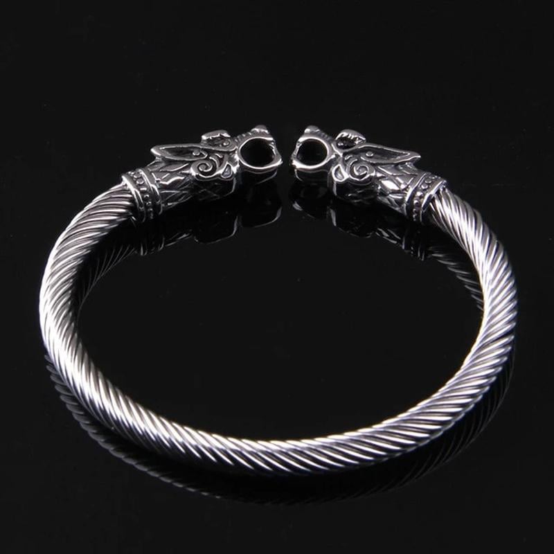 Stainless Steel Opening-Bracelet