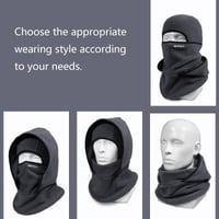Outdoor Winter Warm Hat Neckband Integrated Cycling Mask