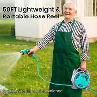 Sakerplus Retractable garden hose reel