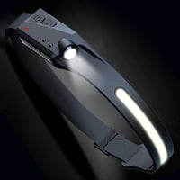 USB-ladattava otsalamppu, COB/XPE-LED 💡