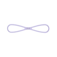 New 8-Shaped Silicone Resistance Band with Massage Grip