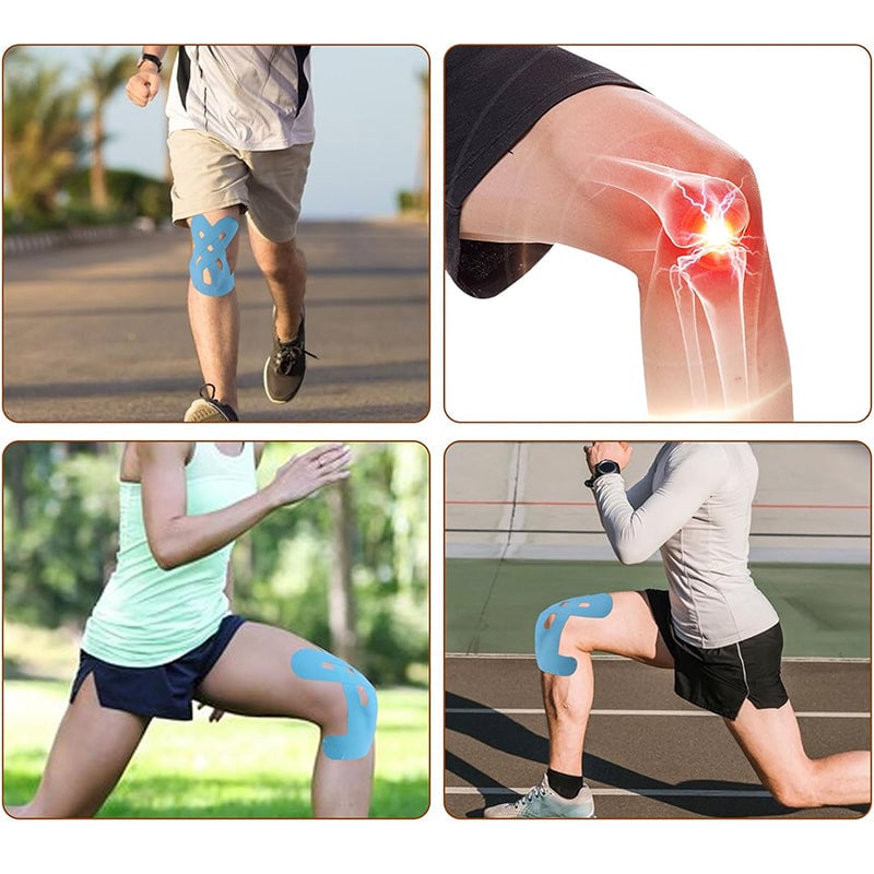 Vorgeschnittenes Kinesiologie-Tape für Knie