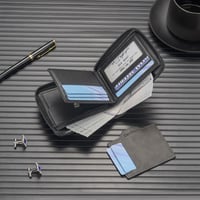Horizontal Men's Retro Embossed Wallet