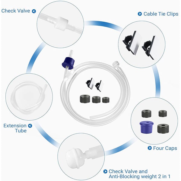 Kitchen Hack- Never Fill The Little Bottle Again, Sink Soap Dispenser Tube Kit