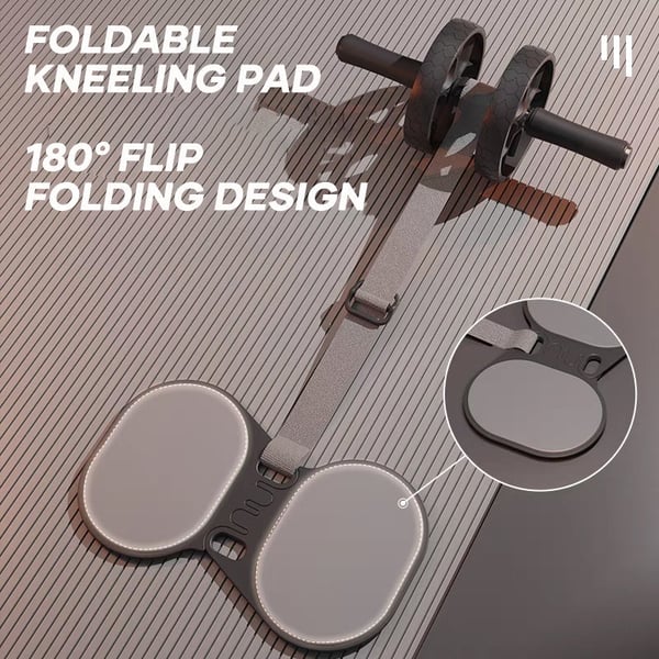 Sakerplus Resistance Band Ab Wheel