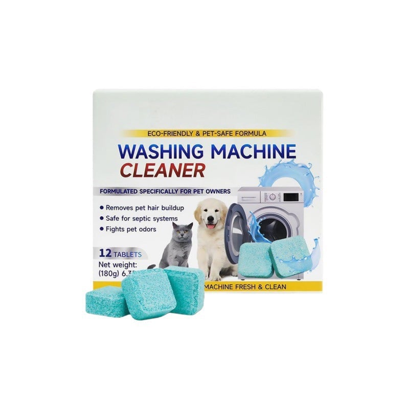 Pet-Specific Washing Machine Cleaning Tablets