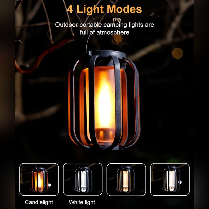 Sakerplus Solar lantern outdoor light with 4 Modes