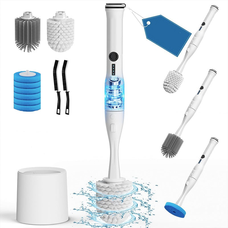 Elektrische Toilettenbürste mit Halter-Set