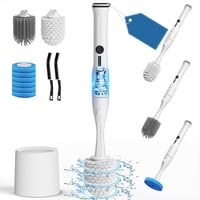 Elektrische Toilettenbürste mit Halter-Set