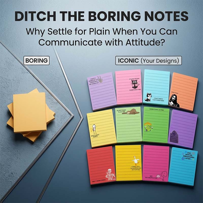 Funny & Sarcastic Sticky Notes