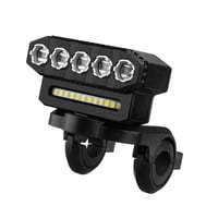 Multi-Source LED Bicycle Headlight