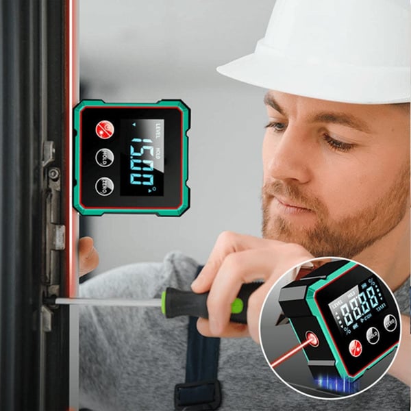 Digitales Doppelseitiges Laser-Magnet-Wasserwaage