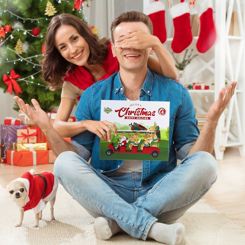 Golf-Adventskalender Überraschungsbox