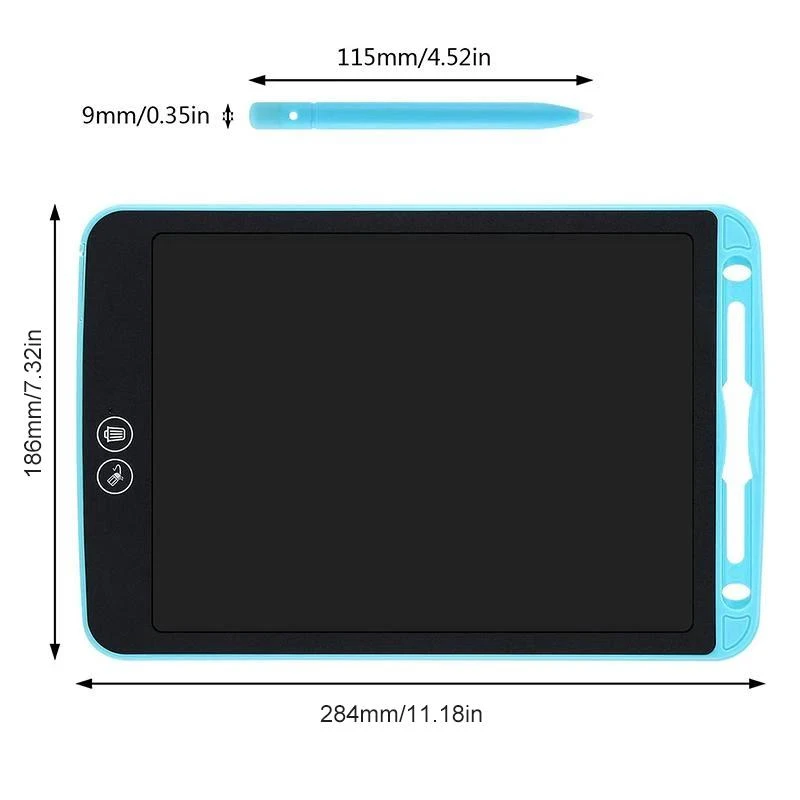 Partially Erasable LCD Writing Board