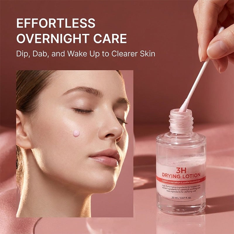 Fast Relief Night Soothing Acne Drying Lotion