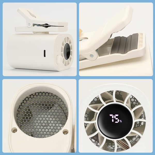 Outdoor clip waist fan