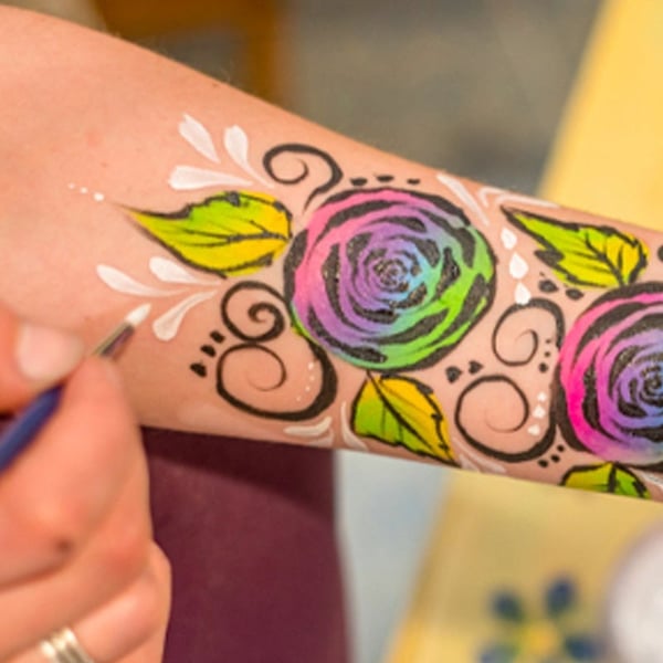 Professional Oil-Based Face & Body Paint Palette