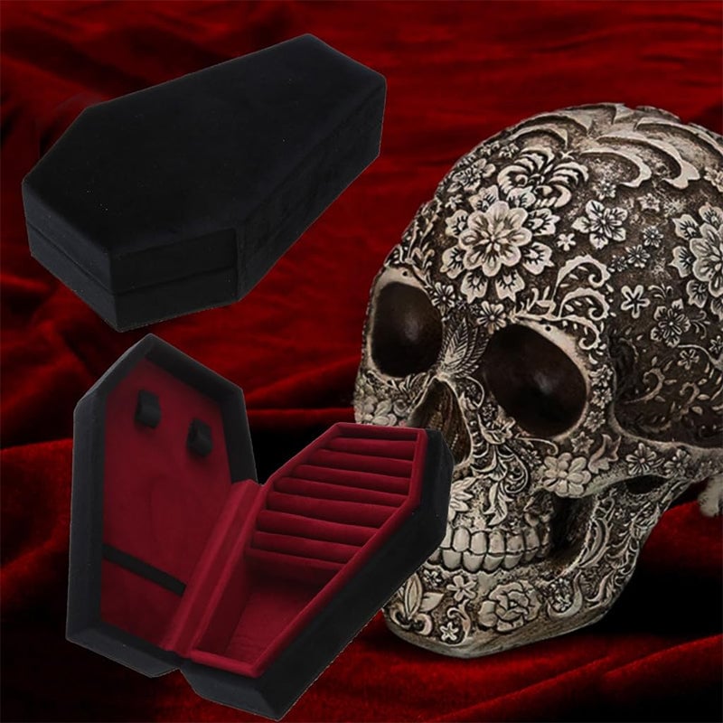 Gothic Coffin Jewelry Storage Box