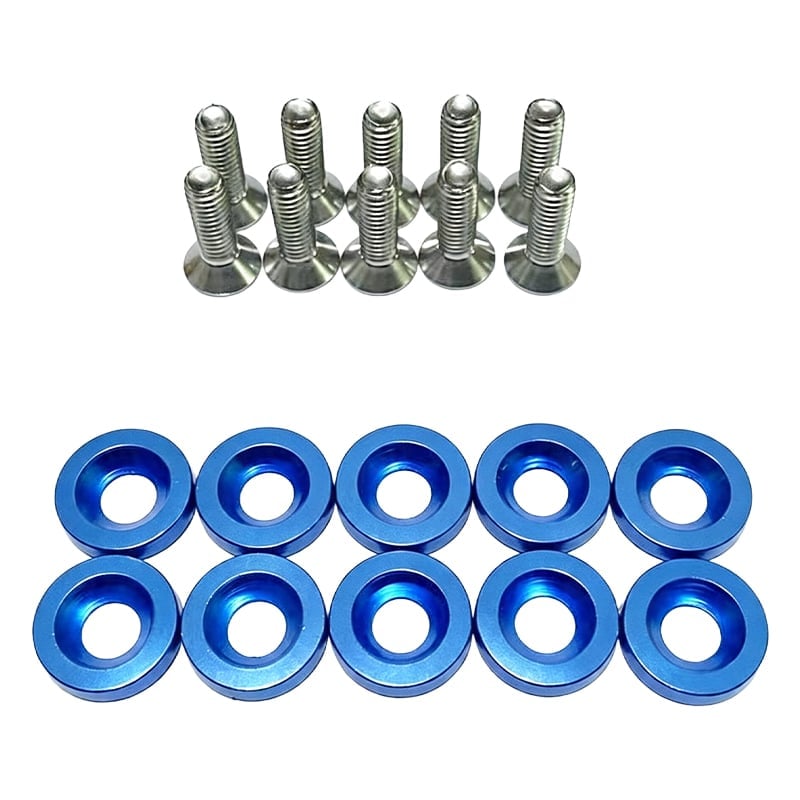 JDM Nickel Plated Bolt Washer Kit