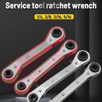 Sakerplus Maintenance Double-ended Square Ratchet Wrench