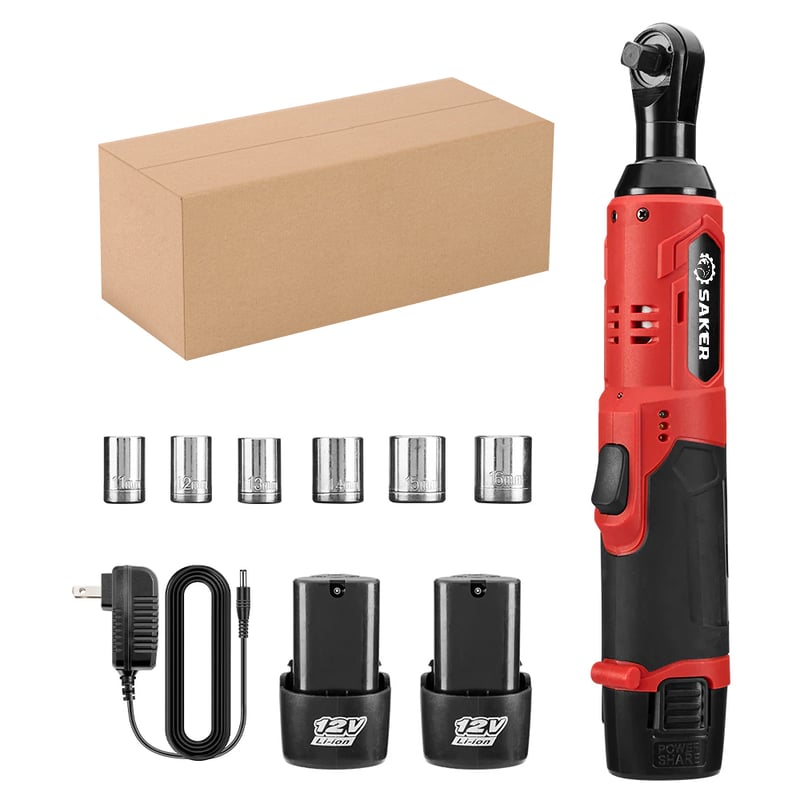 Sakerplus® 3/8" Cordless Electric Ratchet Wrench