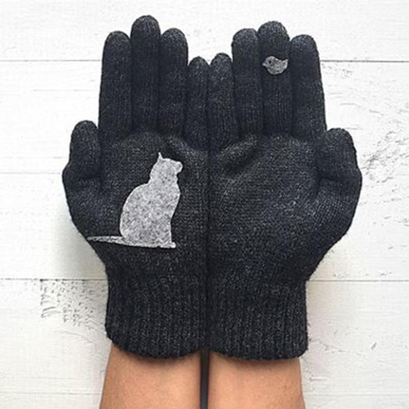 Guantes de Algodón Estilo Gato
