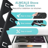 Retractable Stainless Steel Stove Gap Covers