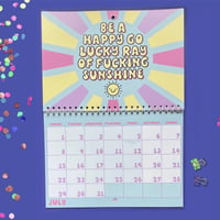Funny and Sweary Double Page Wall Calendar