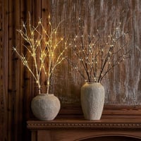 Simulated LED Birch Branch Light