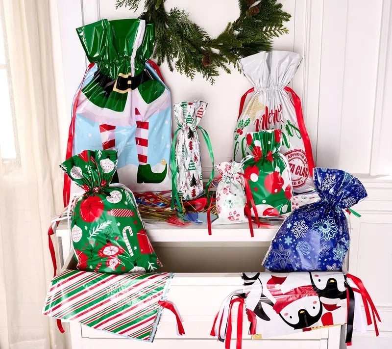 Santa's Candy Gift Bags