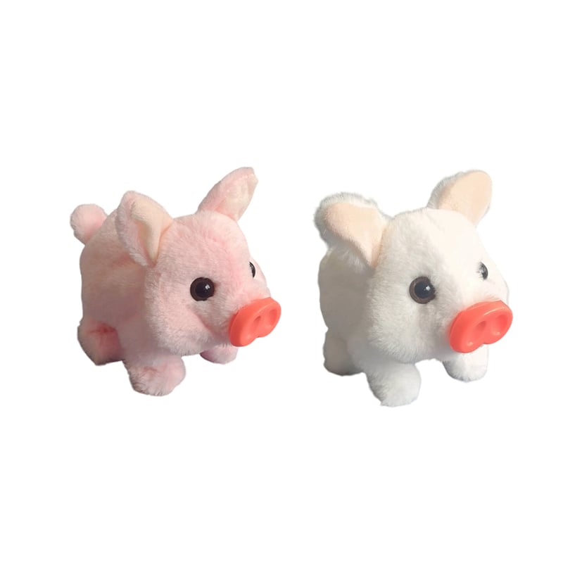 Interactive Joyful Plush Companion Pig