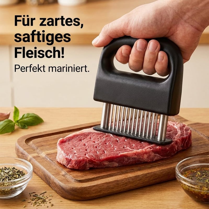Professioneller Fleischzartmacher mit Federung