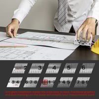 Sakerplus Stainless Steel Measuring Tape