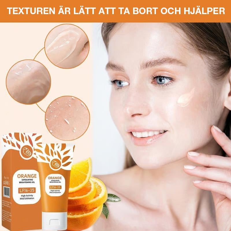 Apelsin-enzym peelinggel – Ansiktsrengörande peeling