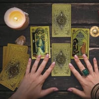 Ontdek de mystieke wereld van Tarot Gold Foil Tarot