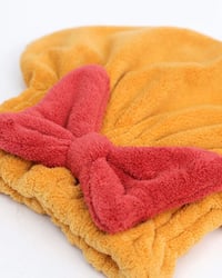 Super saugfähiges Haarhandtuch für nasses Haar