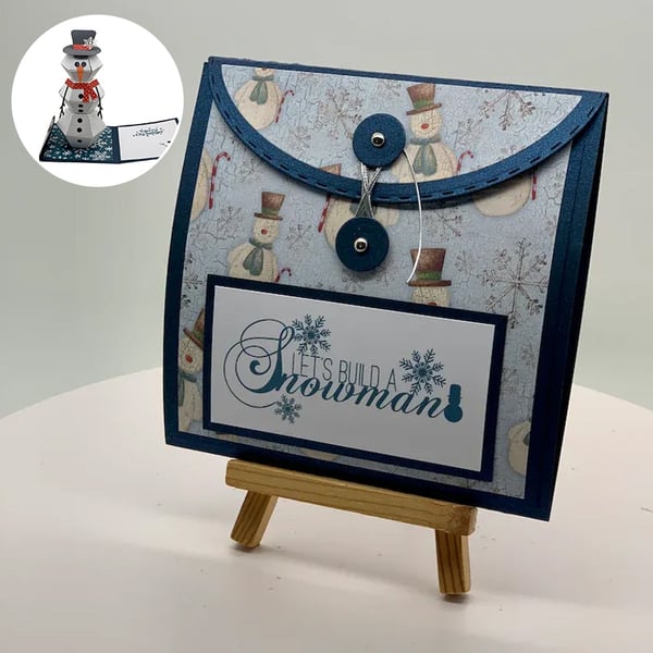 3D-Pop-Up-Weihnachtskarte