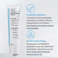 Crema hidratante y calmante