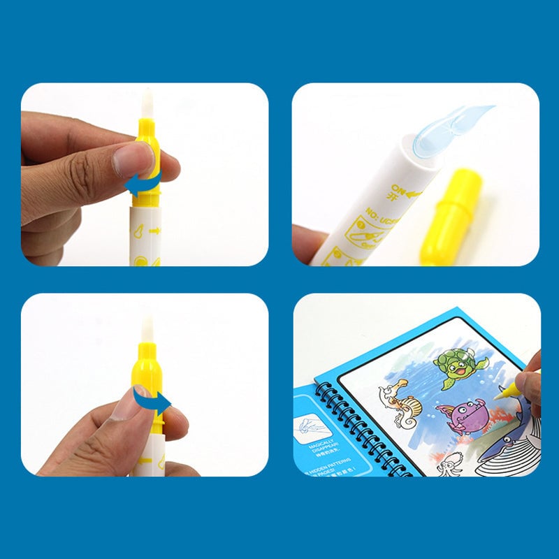 Water kleur boeken