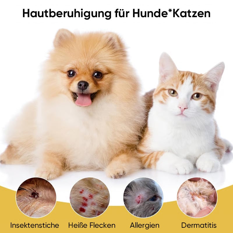 Pflegespray für die Haut von Haustieren