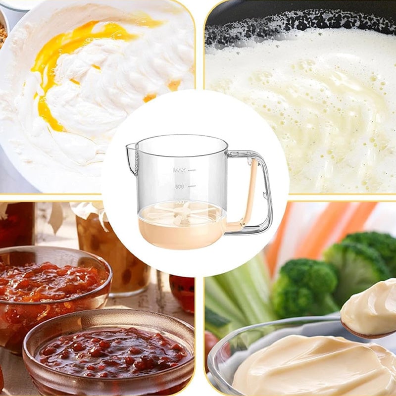 Semi-Automatic Egg Beater